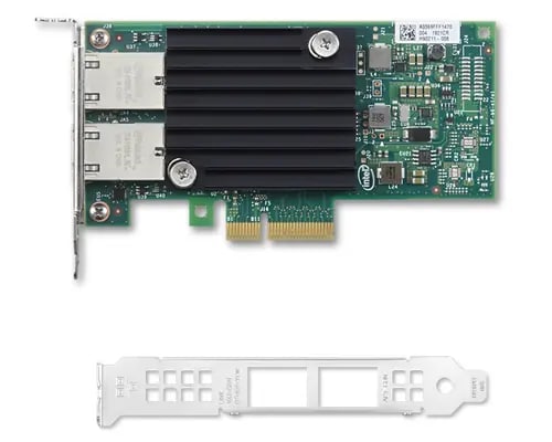 ThinkStation Intel X550-T2 2ポート搭載イーサネット拡張アダプター 