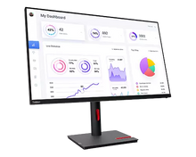 將圖片載入圖庫檢視器 ThinkVision P32p-30(31.5型/3840×2160/IPS/USB-C/高さ・縦回転)
