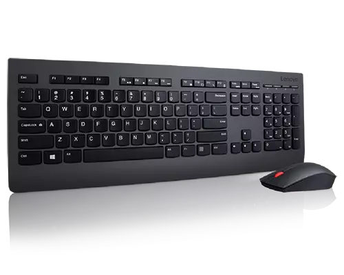 Lenovo プロフェッショナル ワイヤレス キーボード&マウス - 英語