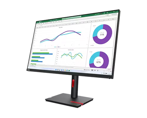 ThinkVision T32p-30(31.5型/3840×2160/IPS/USB-C/高さ・縦回転)