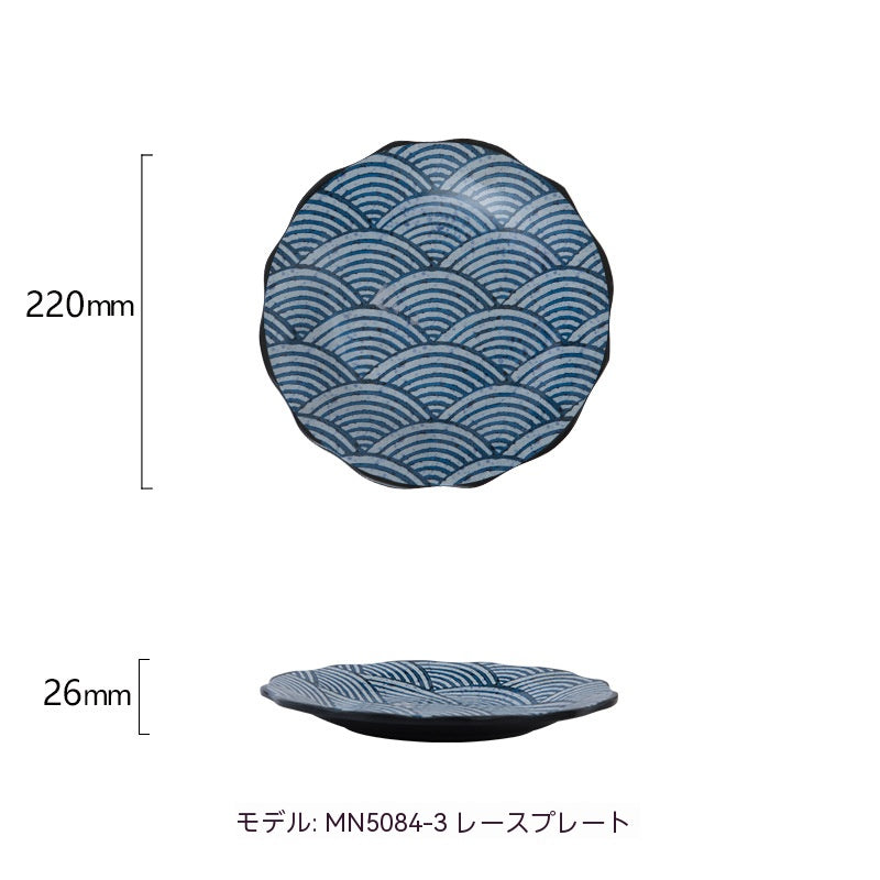メラミン樹脂模造磁器日本寿司皿和食食器超大型長方形焼肉皿焼き鳥お皿