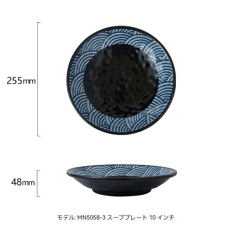 メラミン樹脂模造磁器日本寿司皿和食食器超大型長方形焼肉皿焼き鳥お皿