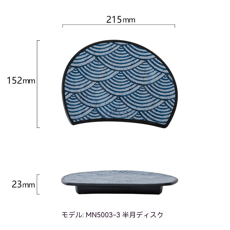 メラミン樹脂模造磁器日本寿司皿和食食器超大型長方形焼肉皿焼き鳥お皿
