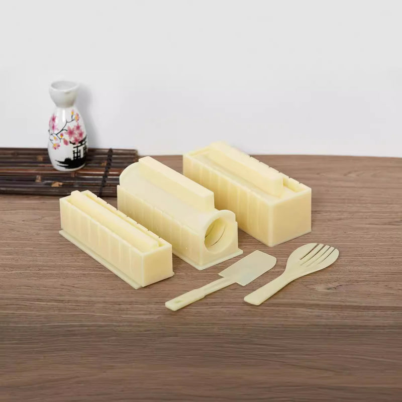 Diy寿司器海苔寿司フォーク型角型円形ハート型おにぎりツール10点セット