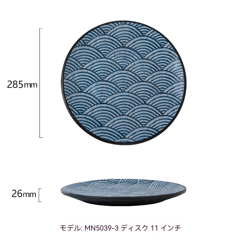 メラミン樹脂模造磁器日本寿司皿和食食器超大型長方形焼肉皿焼き鳥お皿