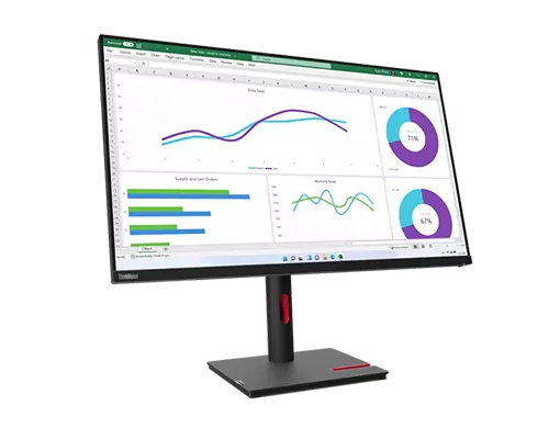 ThinkVision T32h-30(31.5型/2560×1440/IPS/USB-C/高さ・縦回転)
