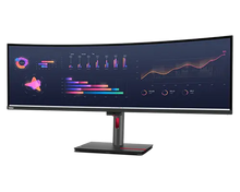 將圖片載入圖庫檢視器 ThinkVision P49w-30(49型/5120×1440 /IPS/USB-C/スピーカー)
