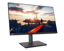 將圖片載入圖庫檢視器 ThinkVision P24h-30(23.8型/2560×1440/IPS/USB-C/高さ・縦回転)
