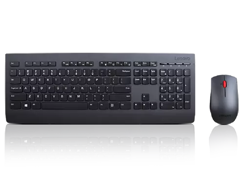Lenovo プロフェッショナル ワイヤレス キーボード&マウス - 英語