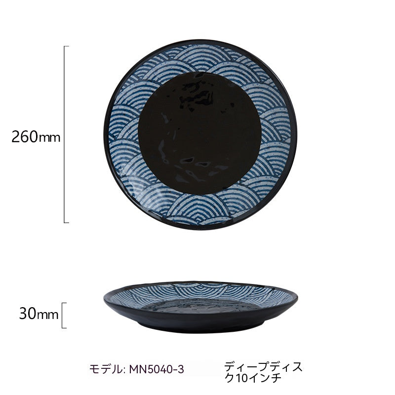 メラミン樹脂模造磁器日本寿司皿和食食器超大型長方形焼肉皿焼き鳥お皿