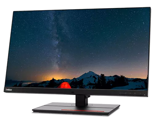 ThinkVision P27u-20(27型/3840×2160/IPS/USB-C/スピーカー/高さ・縦回転)